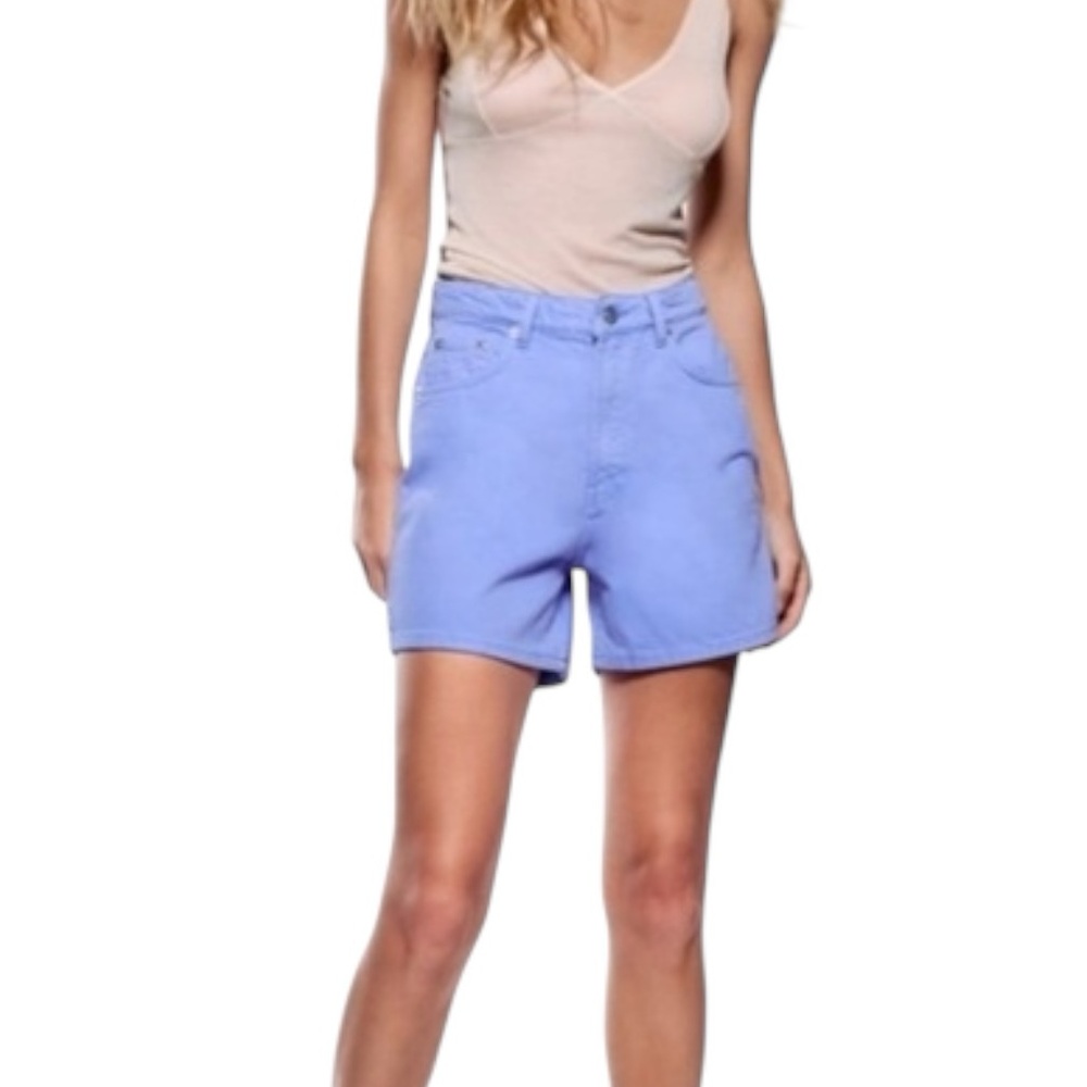 Women’s Zara Purple High Rise Shorts Size 0